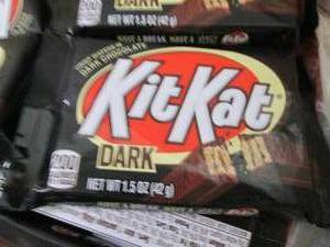 12- 1.5 oz KitKat Dark Bars...