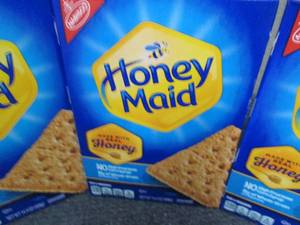 3- 14.4 oz Boxes Honey Maid Graham ...