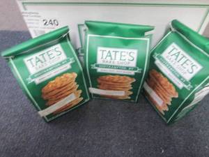 3- 7 oz Bags Tates Bake Shop White...