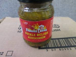 12- 10 oz Jars Famous Daves Pickle...