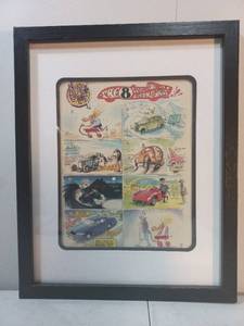 Framed Motts Spot Print By Stan Mott