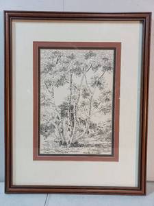 Framed Dorothy Cina Art