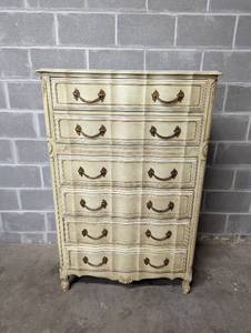 French Provincial Style Chest Of Drawers By Davis Cabinet Company