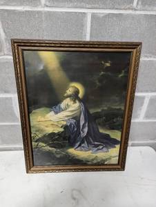 Framed Religious Print