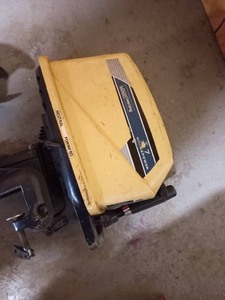 Two Small Boat Motors