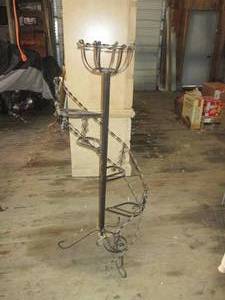 (G) Metal Spiral Plant Stand 52 Ta...