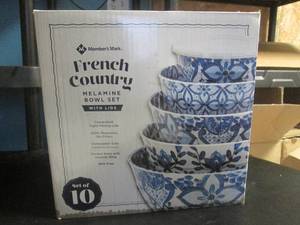 (R) Set of 10 French Country Melami...