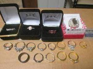 (R) Assorted Rings See Photos...