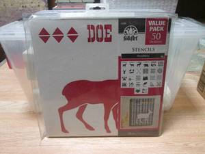 (R) FolkArt Woodland Stencils Value...