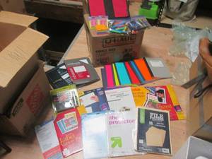(R) Box Full of Assorted Office Sup...