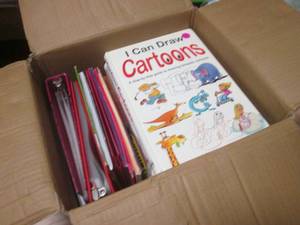 (R) Box Full of Assorted Books, Fol...