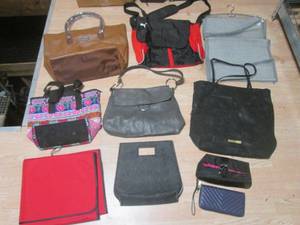 (R) Assorted Bags and Purses Etc...