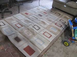 (G) Area Rug 63 x 87...