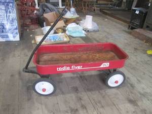 (G) Metal Radio Flyer 90 Wagon...