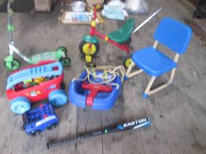 (G) Kids Lot - Ride-Ons, Mega Block...