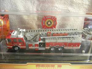 CODE 3 COLLECTIBLES 164 SCALE DIE-CAST - LIMITED EDITION #12933 COLUMBUS, OH SUPTHEN TOWER LADDER TRUCK - IN BOX - FANTASTIC PIECE - SEE PICTURES
