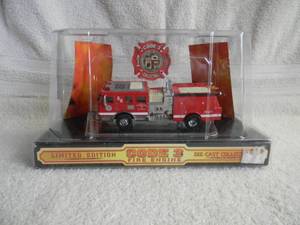 CODE 3 COLLECTIBLES 164 SCALE DIE-CAST - LIMITED EDITION 1 of 25000 CITY OF LOS ANGELES FIRE ENGINE TRUCK #88 - IN BOX - FANTASTIC PIECE - SEE PICTURES