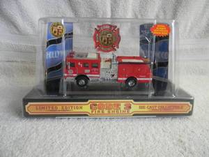 CODE 3 COLLECTIBLES 164 SCALE DIE-CAST - LIMITED EDITION 1 of 25000 CITY OF LOS ANGELES FIRE ENGINE TRUCK #41 - IN BOX - FANTASTIC PIECE - SEE PICTURES