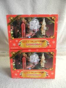 2 - CODE 3 COLLECTIBLES 164 SCALE LIMITED EDITION CHRISTMAS ORNAMENTS SECOND EDITION - IN BOX - FANTASTIC SET - SEE PICTURES