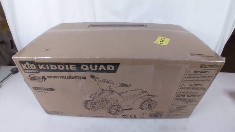 New Kid Motorz Kiddie Quad 6V Ride-On  Red