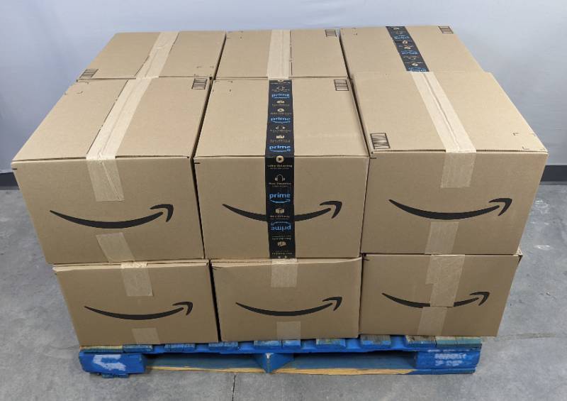 lot 3A image: WOW 12 Amazon Mystery Boxes Q
