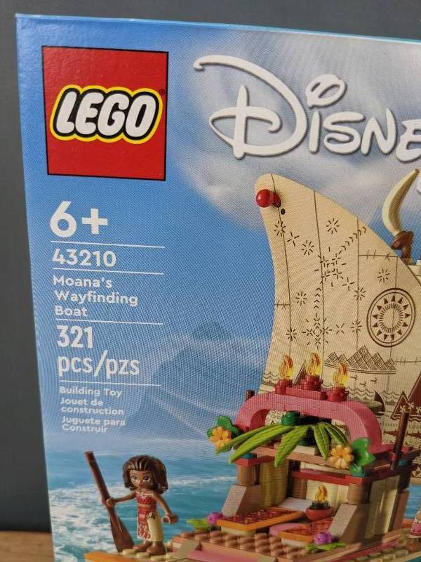 lot 42A image: Brand New Lego Disney Moana Wayfinding Boat I