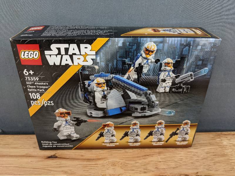 lot 76A image: Brand New Legos - Lego Star Wars 332nd Ahsokas Clone Trooper Battle Pack and X-Wing Starfighter I