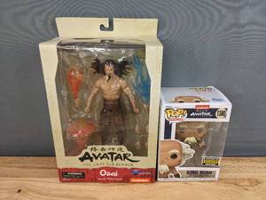 lot 33 image: New Avatar The Last Airbender Collectors Toys - Ozai Action Figure and Funko Pop King Bumi F
