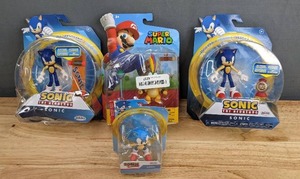 lot 68 image: New Assortment of Kids ToysAction Figures Sonic the Hedgehog, Super Mario F