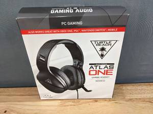 lot 8 image: New Turtle Beach Earforce Atlas One Wired PC Gaming Headset R