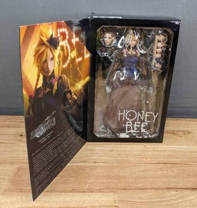 lot 35B image: New Play Arts Final Fantasy VII Remake Cloud Strife (Dress) Action Figure F