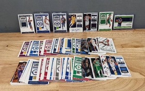 lot 75 image: A Collection of NBA Basketball Cards include Lebron, Curry, Towns, Durant, Barkley and More R