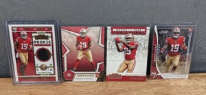 lot 52 image: Set of 4 Deebo Samuel San Fransisco 49ers NFL Football Cards  R