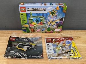 lot 76B image: Brand New Lego Sets Minecraft The Guardian Battle, Speed Champions, and Ninjago I