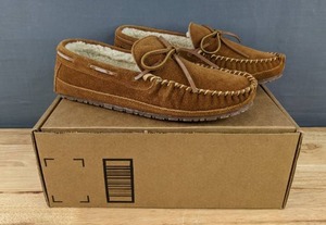 lot 101A image: New Mens Sperry Slippers, Brown, Size 10 N