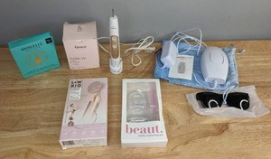lot 97 image: A Variety of Beauty Products Electric Toothbrush, Teeth Whitener, Face Massager, Body Buffer and more R
