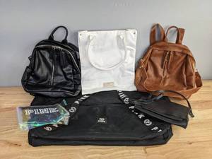 lot 90 image: Collection of Bags and Backpacks including Pink R