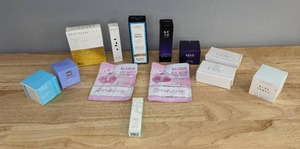 lot 63 image: Assortment of BeautySkincare Items - Face and Eye Masks, Serums, Moisturizing Creams, Bar Soap, and More R