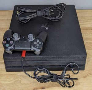 lot 4 image: Sony PlayStation 4 Pro Console with PS4 Controller R