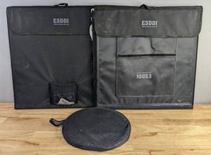 lot 133 image: Two Esddi Portable LED Shooting Tent Kit and Dressing Room N
