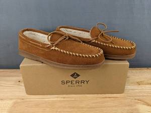 lot 132 image: Brown Mens Sperry Trapper Moccasin Size 11 N