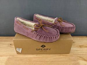 lot 115A image: New Dusty Mauve Sperry Trapper Womens Size 9 N