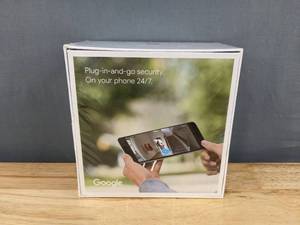lot 85A image: Brand New Google Nest Cam Indoor 1080P Security Camera Model A0005 NC1102ES N
