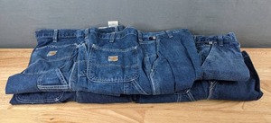 lot 20B image: 5 Pairs of Carhartt Mens Flame Resistant Jeans J