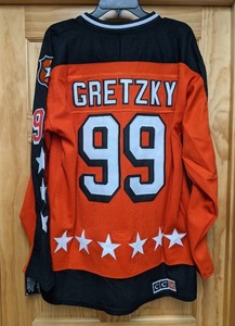 lot 29C image: Brand New Wayne Gretzky NHL Campbell All Star CCM Hockey Jersey Mens size 50 Large I