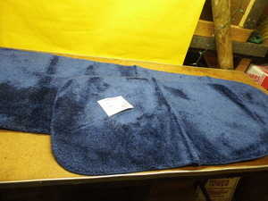 JJ 2 Piece Navy Rug Set