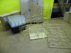 II Gold Colored Desk Set and Seed Starters