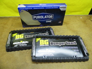 II Bumper Guard Liscence Plate Holders and an Air Filter
