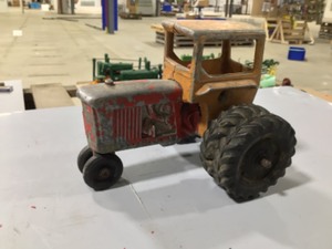 2 tractors one of them is a Ertl tractor wspreader