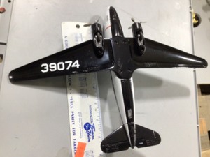 Diecast plane bank